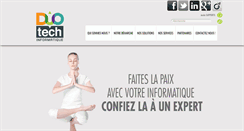 Desktop Screenshot of duotech.fr